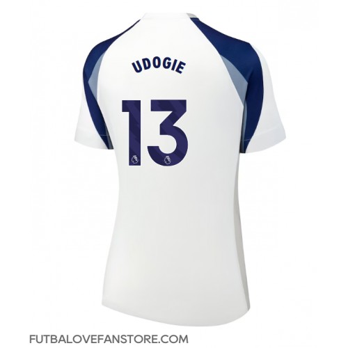 Tottenham Hotspur Destiny Udogie #13 Domáci Ženy futbalový dres 2025-26 Krátky Rukáv Tottenham Hotspur Destiny Udogie #13 Domáci Ženy futbalový dres 2025-26 Krátky Rukáv